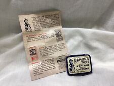 EMPTY Vintage RAMON’S TABS Pocket Size Aspirin Tin with Advertising Sheet picture