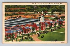 Dearborn MI-Michigan, Edison Institute and Museum, c1947 Vintage Postcard picture