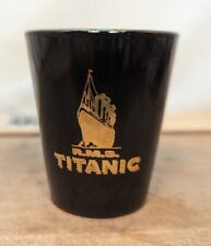 Titanic History Shot Glass Souvenir Travel Vacation Bar Alcohol Collectible picture