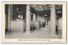 c1940's Delivery Room Widener Library Harvard University Cambridge MA Postcard picture