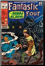 Fantastic Four # 90 1961 7.0 FN/VF STAN LEE/JACK KIRBY MOLE MAN HTF CLASSIC picture