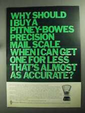 1968 Pitney-Bowes Mail Scale Ad - Why Should I Buy picture