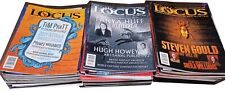 Huge lot Locus Magazine SF Fantasy Horror book reviews news & interviews picture