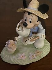 Lenox Disney Snowcase Mickey's Little Garden Figurine picture