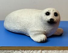 Vtg Bandanna Of San Diego 1982 Baby Seal Figurine Wildlife Arctic Climate Change picture