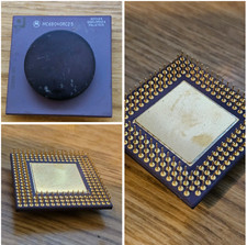 Motorola MC68040RC25 25MHz CPU Apple Macintosh Quadra 700 900 Amiga 4000 Ceramic picture