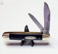 ✔️ Vintage 1940-1964 CASE XX 22055 CIGAR JACK Fold Pocket Knife USA Smooth Black picture