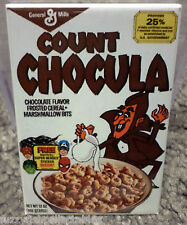 Count Chocula Style 2 Vintage Cereal Box 2