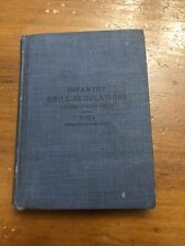 Infantry Drill Regulations 1911 WWI Army Guide Book 1917 Doughboy  picture