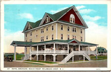 Postcard NJ Hotel Breakers Beach Front Wildwood Crest New Jersey picture