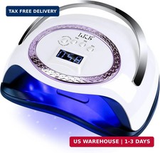 288W UV LED Nail Lamp, Professional Nail Dryer with Even Curing & Heat Contr picture
