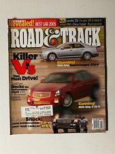 Road & Track February 2005 Chrysler 300 - Chevy Cobalt - Infinit M45 - Scion tC picture