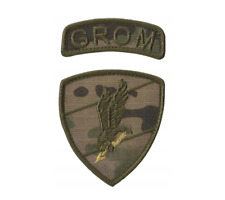 GROM POLISH ARMY SPECIAL FORCE 3.3' PATCH PW RANGERS AIRBORNE POLAND 1950 picture