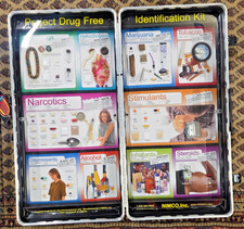 NIMCO Substance Abuse Identification Kit Illegal Drug Educational Health Display picture