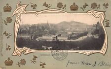 General View of Edinburgh, Scotland, Early Embossed Postcard, Used in 1903 picture