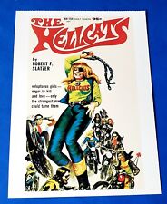 Postcard Pulp Fiction Cover The Hellcats by Robert F Slatzer 6.75