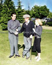 Bing Crosby, Bob Hope & Mary Carlisle 8x10 RARE COLOR Photo 635 picture