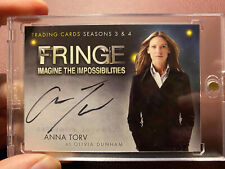 Fringe Anna Torv Season 3/4 Autograph Cryptozoic A1 CZX picture