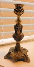 1920's Egyptian Revival Vintage Pharaoh Art Deco, Candle stick holder BEAUTIFUL picture
