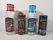 Monster Energy Java Caffe Bottles And Espresso Cream Cans Vanilla Mocha Empty picture
