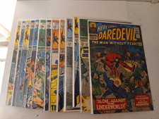 Marvel Comics Daredevil Silver Age Mixed Lot Stan Lee/Gene Colan Spider-Man picture