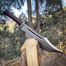 Custom Handmade Carbon Steel Blade Illam Traditional Bowie Knife - Hunting Knife picture