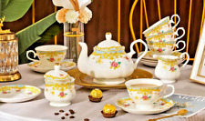Porcelain Tea Set Special Gift  premium quality Bone China  Healthy Porcelain picture