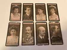 1908 Will’s Cigarettes Cards European Royalty (8 Cards)  picture