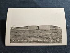 Postcard KS Kansas RPPC Anthony Harper County Galloway Memorial Hospital picture
