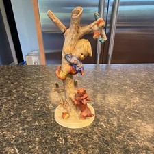 Goebel Hummel Figurine CULPRITS 56A OUT OF DANGER Germany 7"h picture