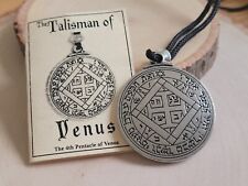 Talisman of Venus Love Pentacle Solomon Seal Magic 1.5