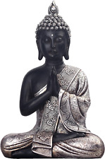 Seated Buddha Statue Buddhism Thai Meditating Home and Garden Decorative Sculptu picture