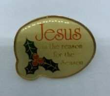 Jesus Is The Reason For The Season Pin Festive Christmas Religious Christianity picture