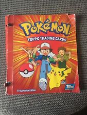 Pokemon 1990's Topps trading cards tv animation edition 111 cards picture