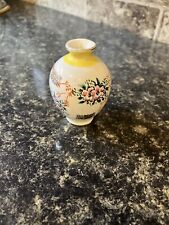 Vintage 1970’s, Porcelain Floral Design Japan Miniature Vase picture