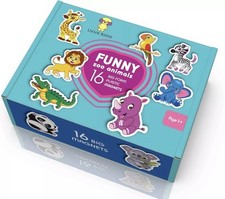 Zoo Animal Refrigerator Magnets for Kids – Educational Learning Toys, 16PCS picture
