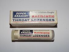 Vintage Super Anahist Antibiotic Throat Lozenges  New Old Stock in Box picture