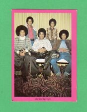 Jackson Five 5/Michael Jackson 1972 MONTY POP STAR card VERY Rare picture