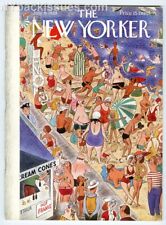 New Yorker magazine July 8 1939 Leo Rosten H.L. Mencken NY World's Fair MAP VFNM picture