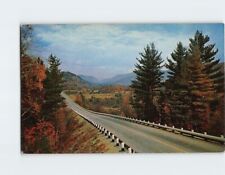 Postcard Road Scene Greetings from Hill New Hampshire USA picture