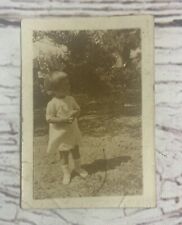 Vintage Photo Of Young Boy Barney Earl Long 19 Months Taken May 1918 picture