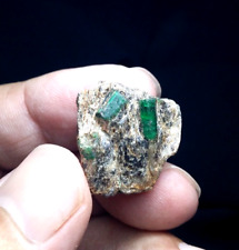 Emerald Crystals on Matrix picture