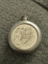 Old Sheffield England Pewter Whisky Flask  picture