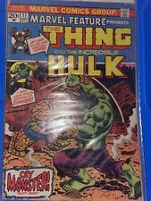 Marvel Feature Presents Thing & Incredible Hulk #11 20 cent Bronze age Sept 1973 picture
