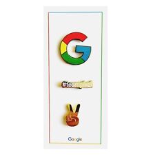 ⚡RARE⚡ PINTRILL x GOOGLE Creator First Google Pin Set *BRAND NEW* 2017 LE  picture