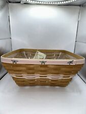 Rare One Of A kind Longaberger Prototype Large Flare Basket  picture