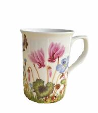 Stechcol Fine Bone China Tea Cup Flowers  Butterfly & Dragonflies picture