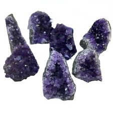Clearance Amethyst Cut Base Crystal Geodes - Natural Quartz Cluster Specimens picture
