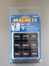 Master Magnetics Magnet Keyboard Message, Assorted Color (9-Pack) picture