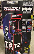 Arcade1UP Terminator 2 Judgment Day Arcade with Riser and Lit Marquee - NEW picture